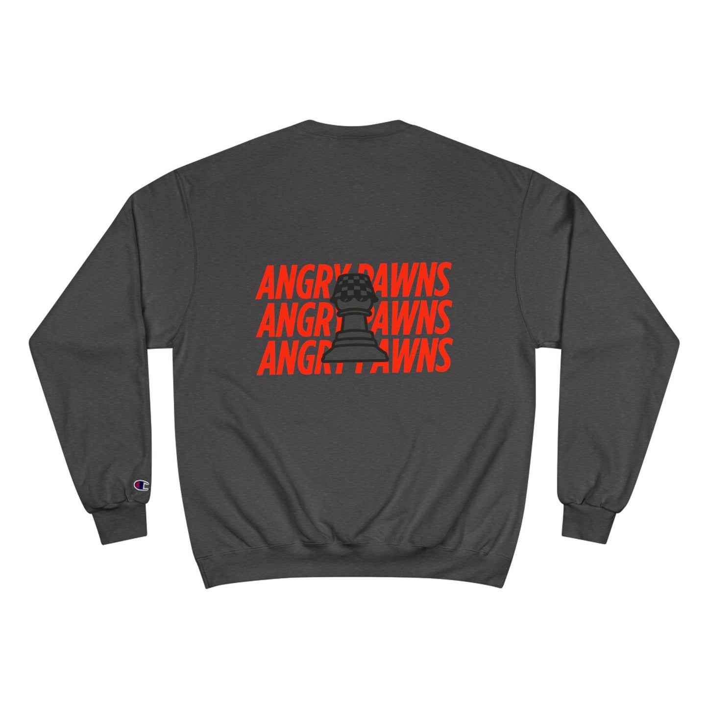 Chess-Inspired Angry Pawns Sweatshirt, Unisex Cozy Sweater, Perfect Gift for Chess Lovers, Casual Wear, Tournament Apparel