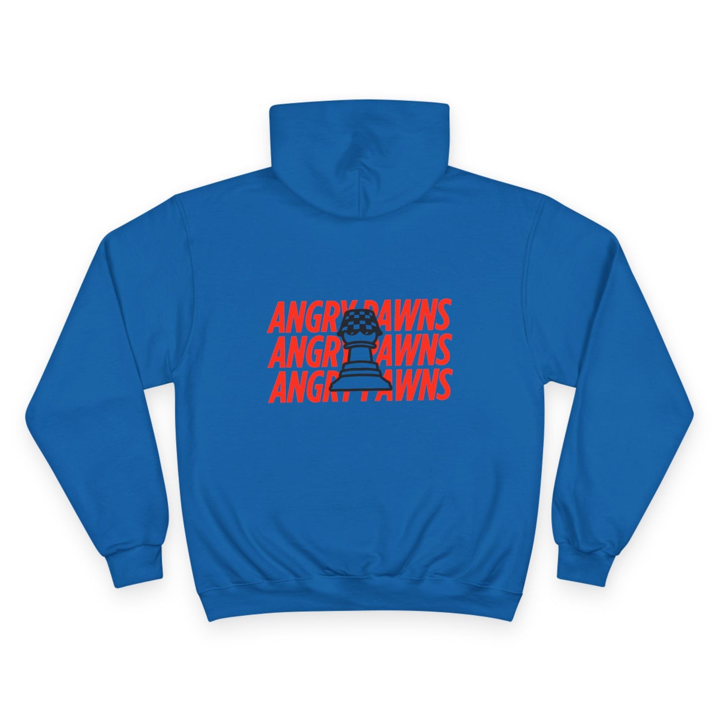 Champion Hoodie with Angry Pawns Graphic