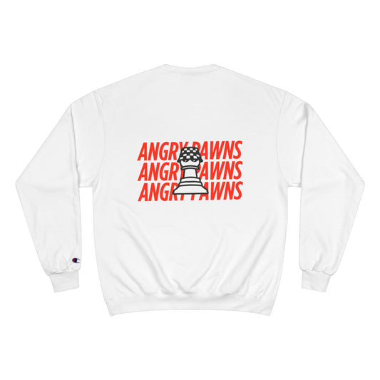 Chess-Inspired Angry Pawns Sweatshirt, Unisex Cozy Sweater, Perfect Gift for Chess Lovers, Casual Wear, Tournament Apparel