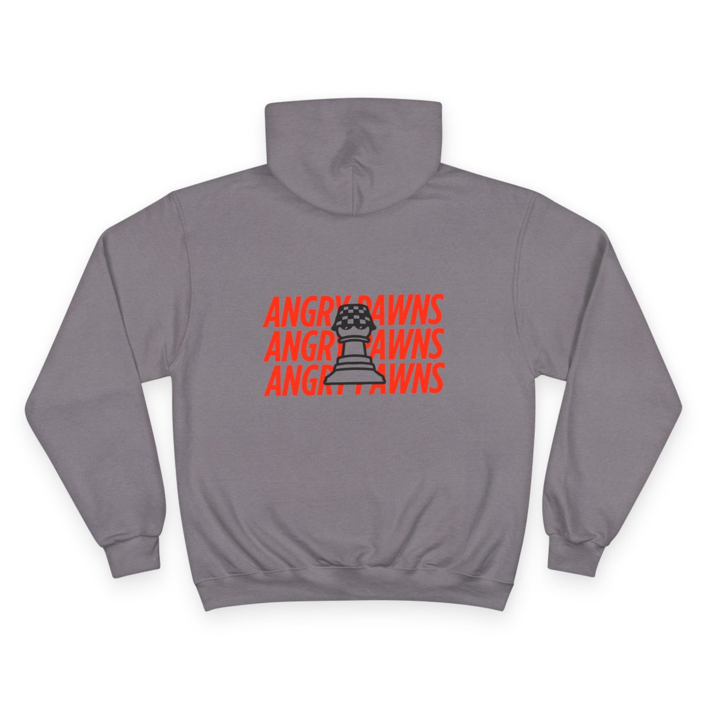 Champion Hoodie with Angry Pawns Graphic
