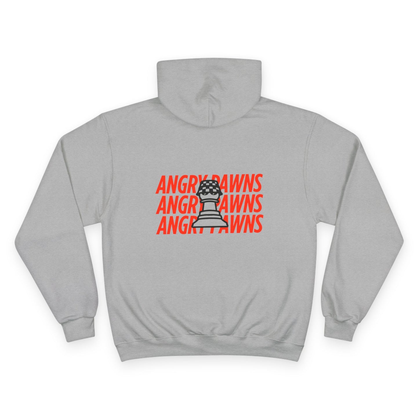 Champion Hoodie with Angry Pawns Graphic