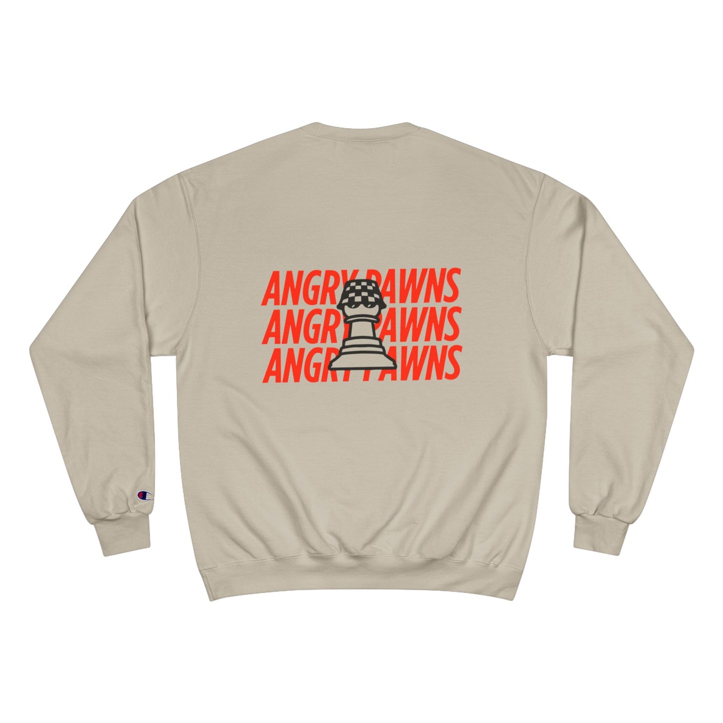 Chess-Inspired Angry Pawns Sweatshirt, Unisex Cozy Sweater, Perfect Gift for Chess Lovers, Casual Wear, Tournament Apparel